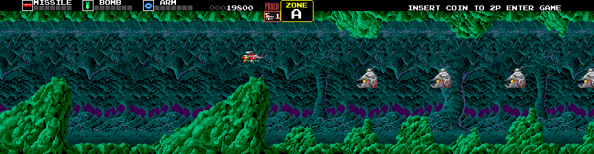 Juega a Darius (Mundo) ahora - Arcade Captura de pantalla de :xxx - Juego :yyy
