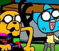 العب FNF مقابل Pibby Gumball و Jack الآن -  لقطة شاشة لعبة :xxx - :yyy