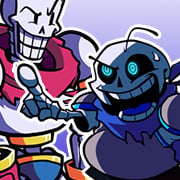 Juega a Viernes por la noche Dustin vs Dusttale Sans y Papyrus ahora -  Captura de pantalla de :xxx - Juego :yyy