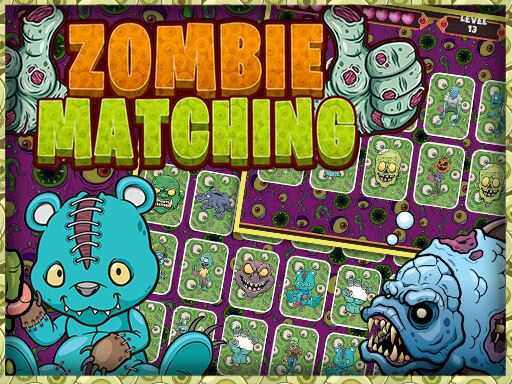Jeux de cartes zombies : Correspondance de cartes