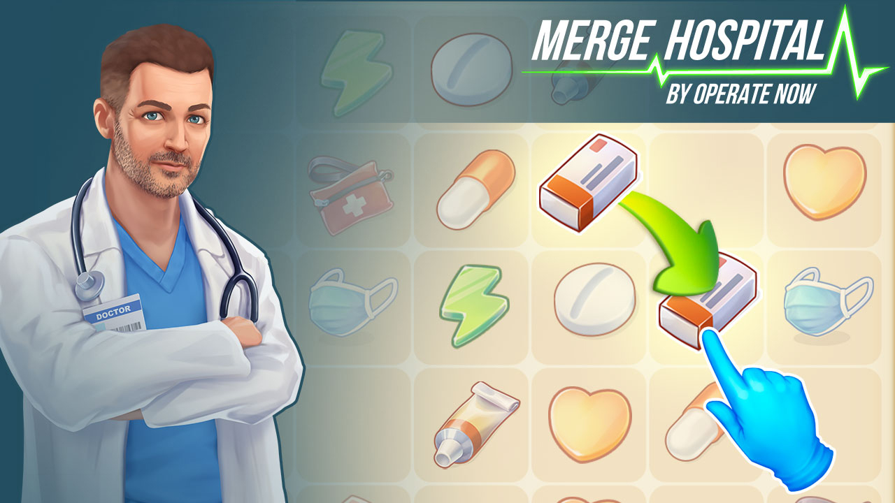 Merge Hospital gameplay screenshot