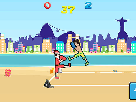 Play Boxing Physics Rio Update Now - 2 Player :xxx - :yyy Game Screenshot