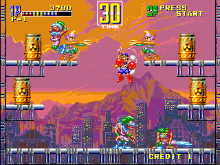 Juega a Funky Jet (Japón, rev 2) ahora - Arcade Captura de pantalla de :xxx - Juego :yyy