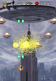 Play Space Bomber (ver. B) Now -  :xxx - :yyy Game Screenshot