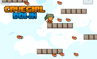 Cavegirl Down - Free skill Game Like Алиса и потерянный сахар