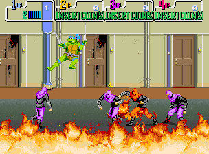 Jouez à Teenage Mutant Ninja Turtles (US 4 joueurs, set 2) maintenant -  Capture d'écran de :xxx - Jeu :yyy