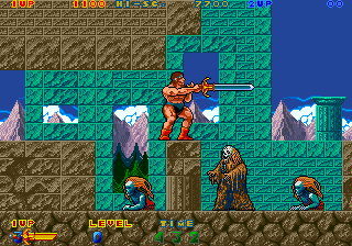 Play Rastan Saga 2 (Japan) Now -  :xxx - :yyy Game Screenshot