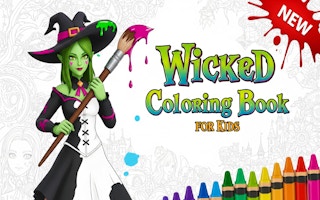 Wicked Coloring Book for Kids - Free coloring Game Like 와onder 색칠