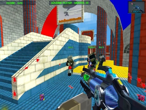 Blocky Gun Paintball 3 Games