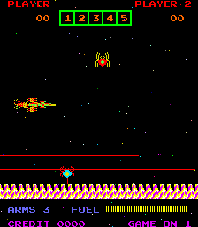 Play Scorpion (Moon Cresta hardware) Now -  :xxx - :yyy Game Screenshot