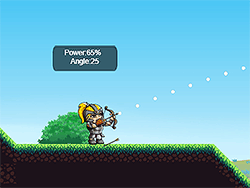 立即玩在线弓箭大师 - 2 Player :xxx - :yyy 游戏截图