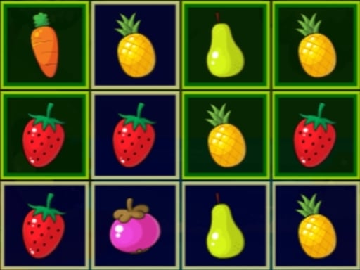 Intercambio y coincidencia de frutas