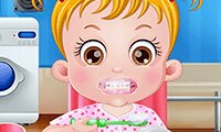 Baby Hazel Brushing Time gameplay screenshot
