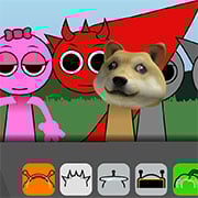 Juega a Sprunki Retake Pero Memes ahora -  Captura de pantalla de :xxx - Juego :yyy