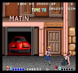 Play Double Dragon (bootleg with M6803) Now -  :xxx - :yyy Game Screenshot