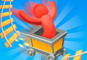 Play Thrill Roller Coaster - Free Online Stickman Game