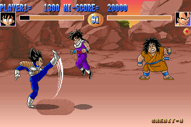 Play Dragonball Z (rev B) Now -  :xxx - :yyy Game Screenshot