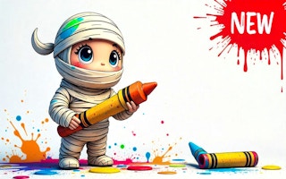 Mummy Coloring Book - Free coloring Game Like 익명 마스크 컬러링
