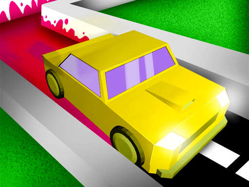 Paint Road - Car Paint 3D - Free Top Free Online Games tagged Road Game