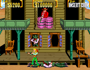Play Sunset Riders (2 Players ver. UBC) Now -  :xxx - :yyy Game Screenshot