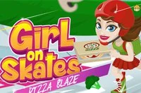 Girl on Skates: Pizza Blaze Play Girl on Skates: Pizza Blaze Now