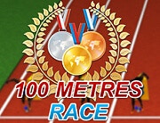 Play 100 Metres Race Now -  :xxx - :yyy Game Screenshot