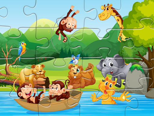 Animals Puzzle Games