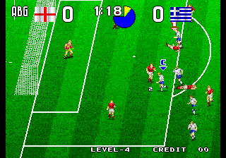 Jouez à Tecmo World Soccer 96 maintenant -  Capture d'écran de :xxx - Jeu :yyy