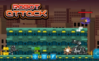 Robot Attack - Free monster Game Like Fangame De Combat De Folie