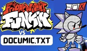 Jogue FNF vs Documictxt (Sonic) Agora -  Captura de tela de :xxx - Jogo :yyy