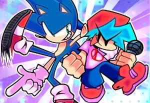FNF vs Sonic: Dash & Spin Play FNF vs Sonic: Dash & Spin Now
