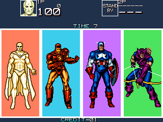 Play Captain America and The Avengers (Asia Rev 1.4) Now -  :xxx - :yyy Game Screenshot