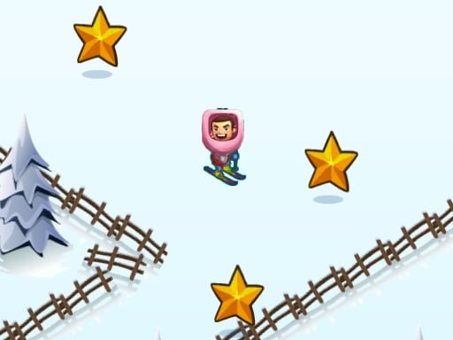 Skibidi ZigZag Snow Ski - Free Top Free Online Games tagged Snow Game