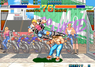 Играть в Кайзер Кнукл (Версия 21O 29 июля 1994) сейчас - Arcade Скриншот игры :xxx - :yyy