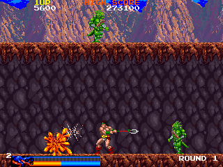 Play Rastan (US, Earlier code base) Now -  :xxx - :yyy Game Screenshot