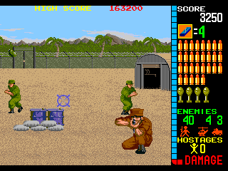 Play Operation Wolf (World, set 2) Now -  :xxx - :yyy Game Screenshot