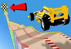 Juega a Descent on Slippery Ramps ahora