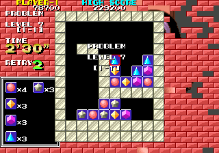 Play Puzznic (bootleg, set 2) Now -  :xxx - :yyy Game Screenshot
