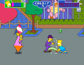 Play The Simpsons (2 Players Asia) Now - Arcade :xxx - :yyy Game Screenshot