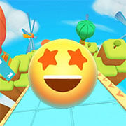 Play Slope Emoji 2 Now - Arcade :xxx - :yyy Game Screenshot