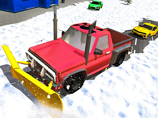 سحب الثلج في سيارة جيب في الشتاء - Free أفضل ألعاب مجانية عبر الإنترنت مصنفة حسب Snow: Game