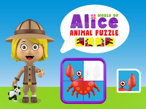 Alice-Welt Tierspiel - Free Spiele für Puzzle Game