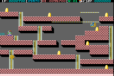 Play Lode Runner IV - Teikoku Karano Dasshutsu Now -  :xxx - :yyy Game Screenshot