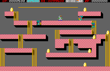 Play Lode Runner III - Majin No Fukkatsu Now -  :xxx - :yyy Game Screenshot