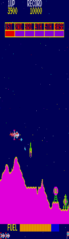 Play Impacto (Billport S.A., Spanish bootleg of Scramble) Now -  :xxx - :yyy Game Screenshot