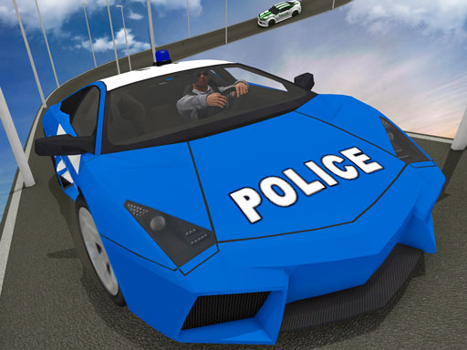 Voiture de police impossible piste 3D 2020