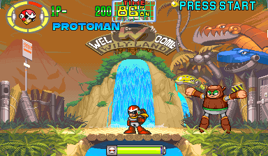 Play Mega Man - The Power Battle (951006 USA, SAMPLE Version) Now -  :xxx - :yyy Game Screenshot