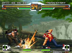 Play SNK vs. Capcom - SVC Chaos (bootleg) Now -  :xxx - :yyy Game Screenshot