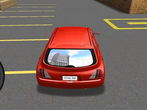 進んだレベルの車止めゲーム 3D