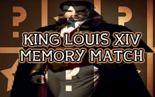 King Louis XIV Memory Match - Free memory Game Like Memorix